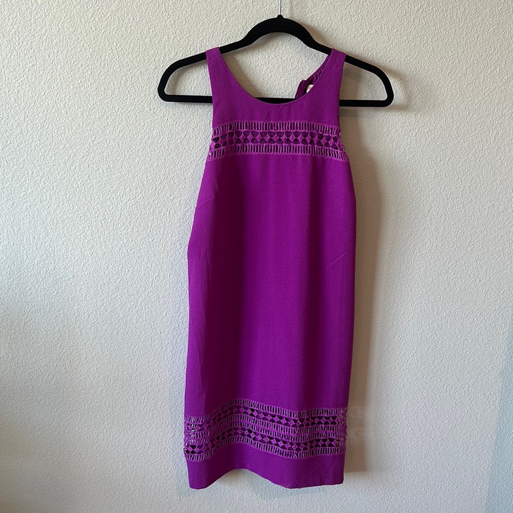 Cremieux Purple Sun Dress